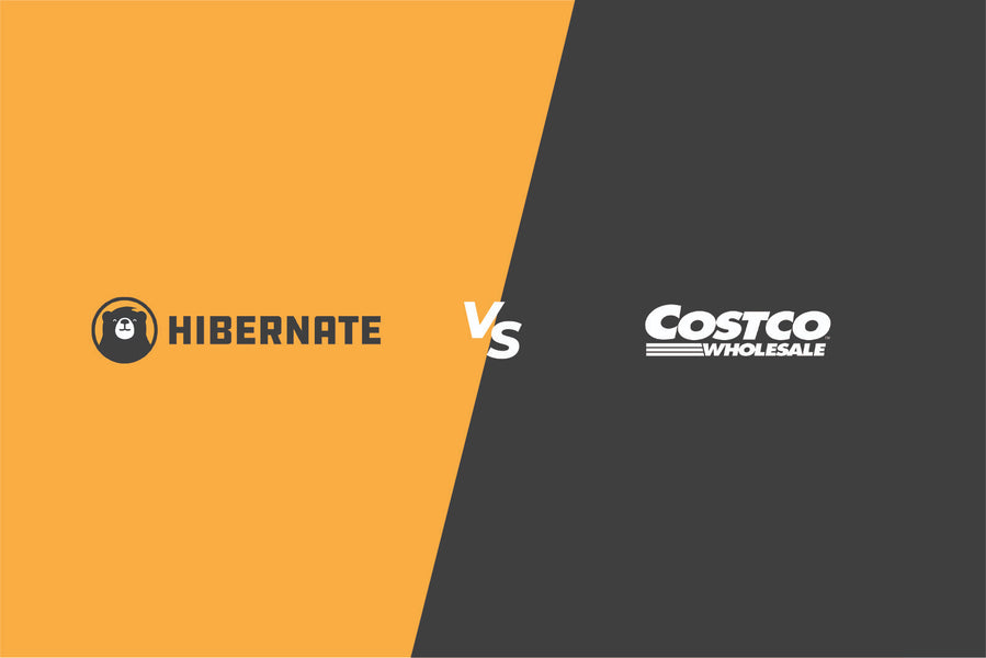 Side By Side Comparison: Hibernate vs. Costco Food Storage